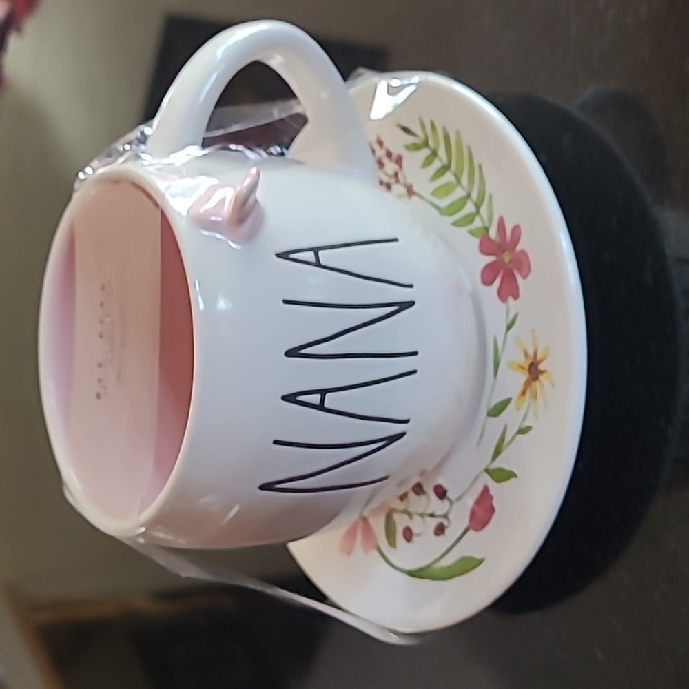 Rae Dunn Nana Tea Cup & Saucer